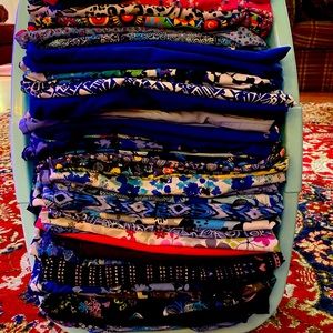 Many new and slightly used Nursing Uniforms. Mostly tops, some pants. Exc. cond.